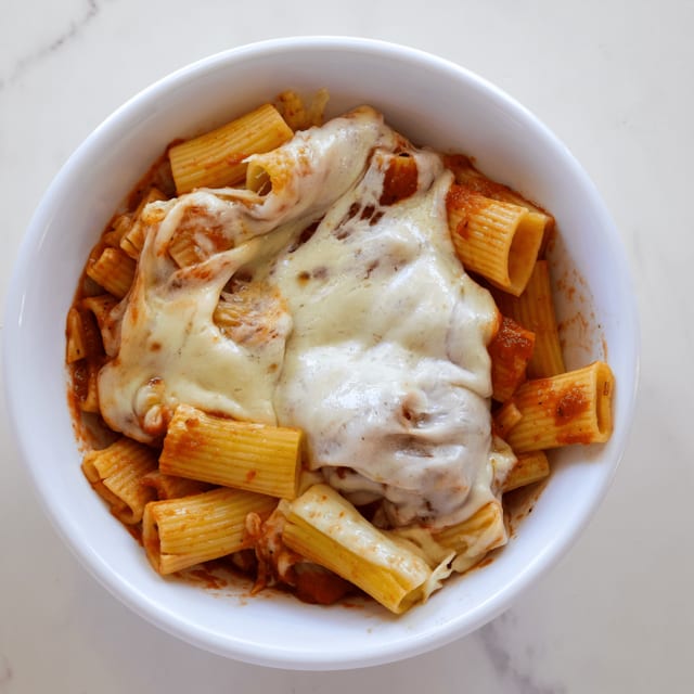 Baked Rigatoni.