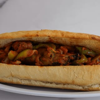 Hot Italian Roast Beef Sub